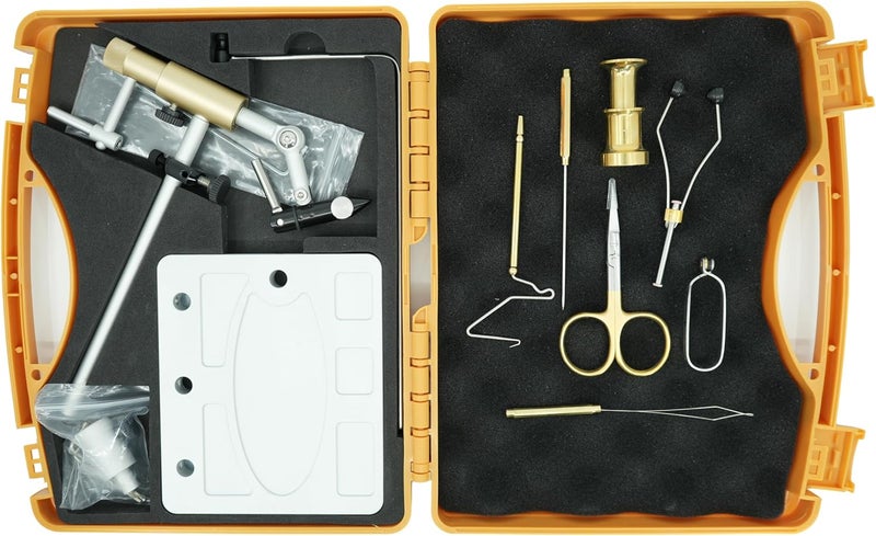 Kingfisher Fly Tying Clarkfork Fly Tying Vise Kit with Tools - Image 3